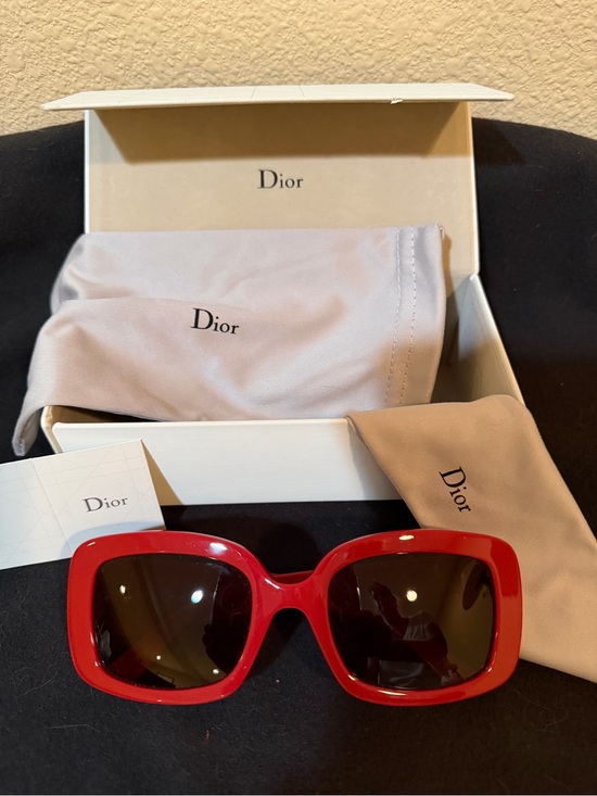 Dior Accessories - Dior Red Square Women's Sunglasses